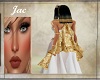 J~CLEOPATRA CLOAK GOLD M