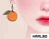 🐻 Earring Orange