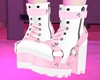 Dolly Shoes Pinku White