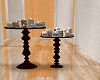 Beige Candle Stand
