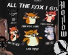 All these fox