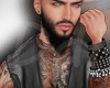 Leather Vest+Tatoo