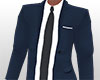 EM Blue Suit Gray Tie