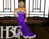 HBC Purple Salsa Dress