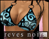 !RN! Blue/Noir Bikini