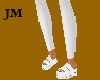 Off-White Fur Sandals
