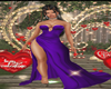 VDAY PURPLE GOWN