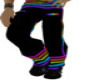 Rainbow juggalo sweats