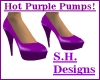 Hot Purple Pumps