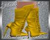 !a Fall Gold Boots