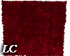 LC-Red Fur Rug