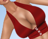 K~ Red Halter Top