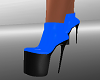 FG~ Blue Ankle Boots