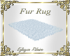 fur rug azul  bb