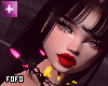 agata black + bangs