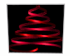 Red Christmas Ribbon Art