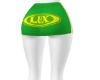 Lux Pusay Emerald-Skirt