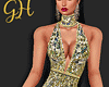 *GH* Gold Sequin Gown