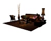 *RPD* Brown Sofa Set