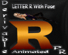 Letter R with Pose