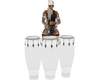 church bongos silver