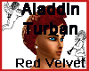 Aladdin Turban Red Velve
