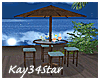 Tropical Table & Chairs