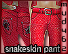 Snakeskin Red
