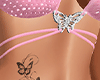 Belly Butterfly Tattoo