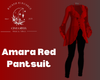 Amara Red Pantsuit