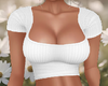 Spring White Crop Top