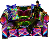 Neon Groove Love Seat