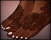 # feet henna | brown v1