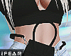 ♛Rin Black Waist Bag