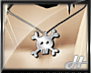 !H! Skull Necklace -F