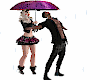 Romance under Rain