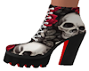 Skulls and Roses boots