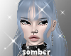 s! sofia blue + bangs