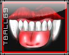 Vampire Teeth Sticker