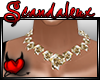 |Sx|Gold Rose necklace