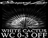 DJ LIGHT WHITE CACTUS