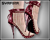 Sy| Red shasie heels