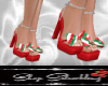 Xmas Bow Heels