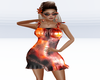 IMVU+ Fall Fire Dress