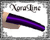 (XL)Long Purple Nails