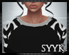 SK. sweater black Zebra