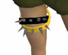 CJ69 Spiked Garter BlkYw