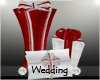 Red & Silver Wed Gifts