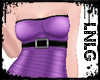 L:SS Dress-Chic Purple
