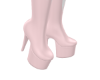 bunny boots pink